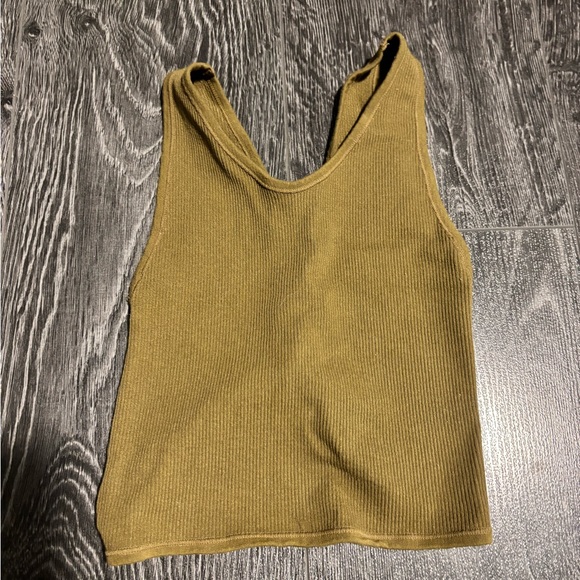 Urban outfitters green twist tank top size xs - Picture 2 of 4